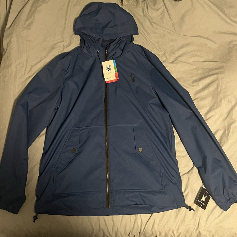 Spyder Sea Blue Jacket Size M Men